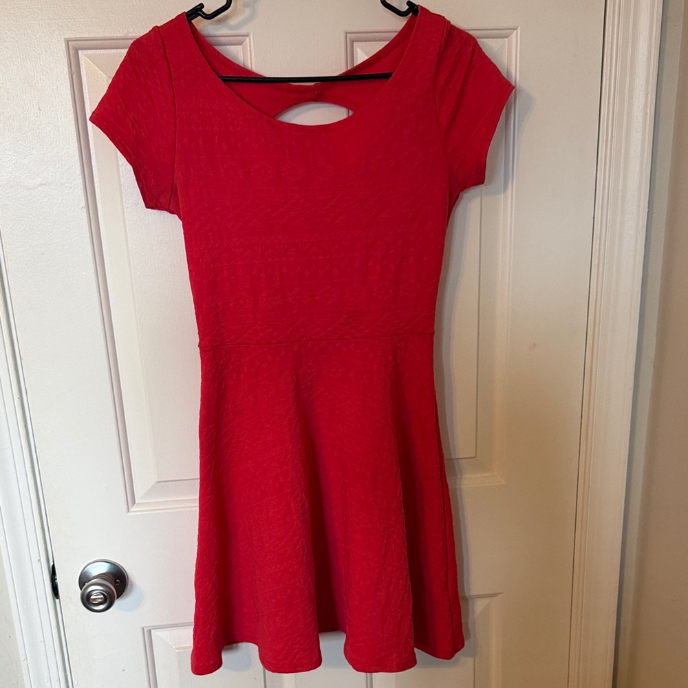 Charlotte Russe Vibrant Red Top